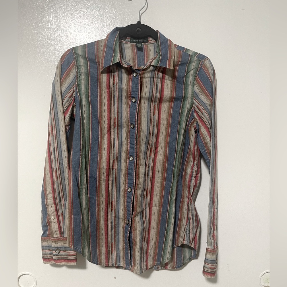 Lauren Jean Co Ralph Lauren long sleeves top size S